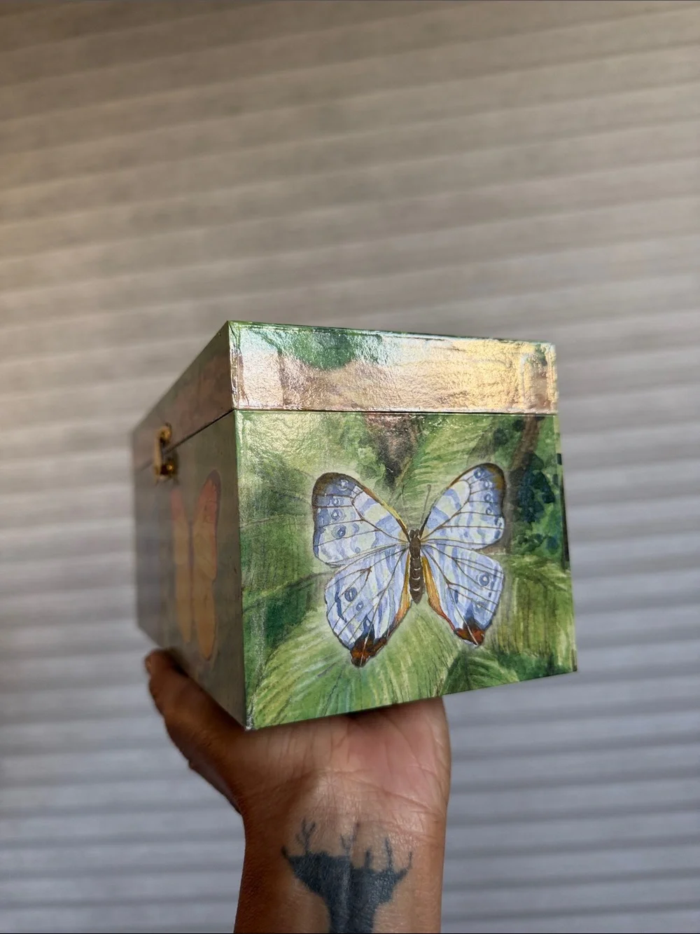 Enchantmints Butterfly Musical Jewelry Box w/  Butterfly Spinner | 2008